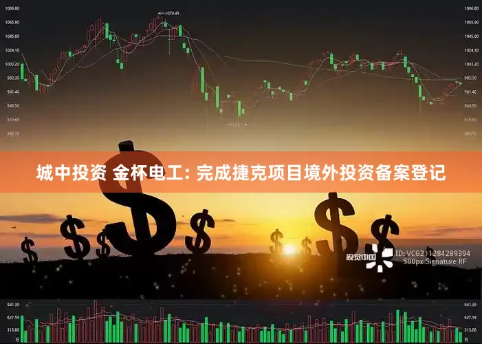 城中投资 金杯电工: 完成捷克项目境外投资备案登记